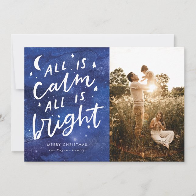 Alles ist ruhig Weihnachten (Vorderseite)