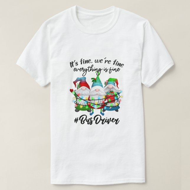 Alles ist schön paraprofessionell Weihnachten Weih T-Shirt (Design vorne)