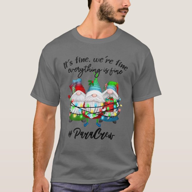 Alles ist schön paraprofessionell Weihnachten Weih T-Shirt (Vorderseite)