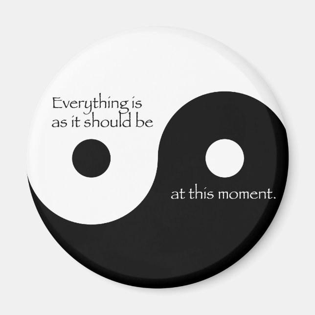 Alles ist so, wie es sein sollte magnet (Vorne)