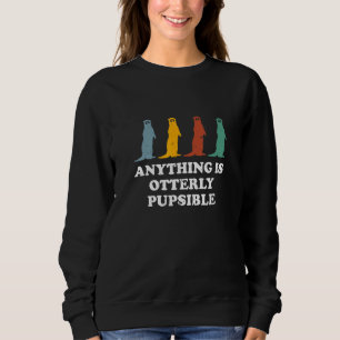Alles ist übertrieben lesbar in einem anderen Spaß Sweatshirt