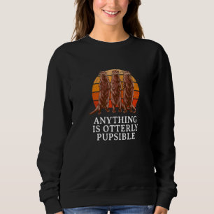 Alles ist übertrieben lesbar in einem anderen Spaß Sweatshirt