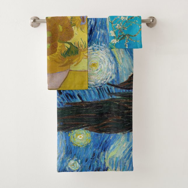 Alles ist Van Gogh Badhandtuch Set (Insitu)