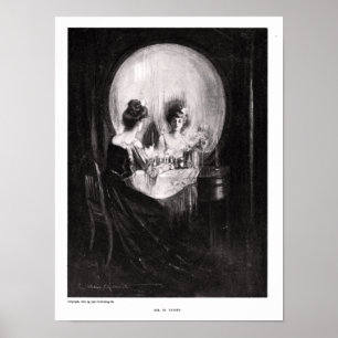 Alles ist Vanity Art Print Poster