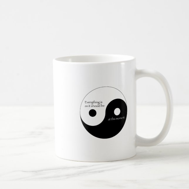 Alles ist, während es sein sollte kaffeetasse (Rechts)