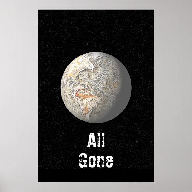 Alles ist weg poster (Vorne)