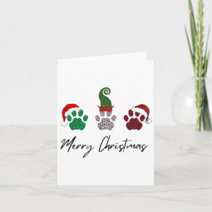 Alles italienische Greyhound Frohe Weihnachtskuh P Karte