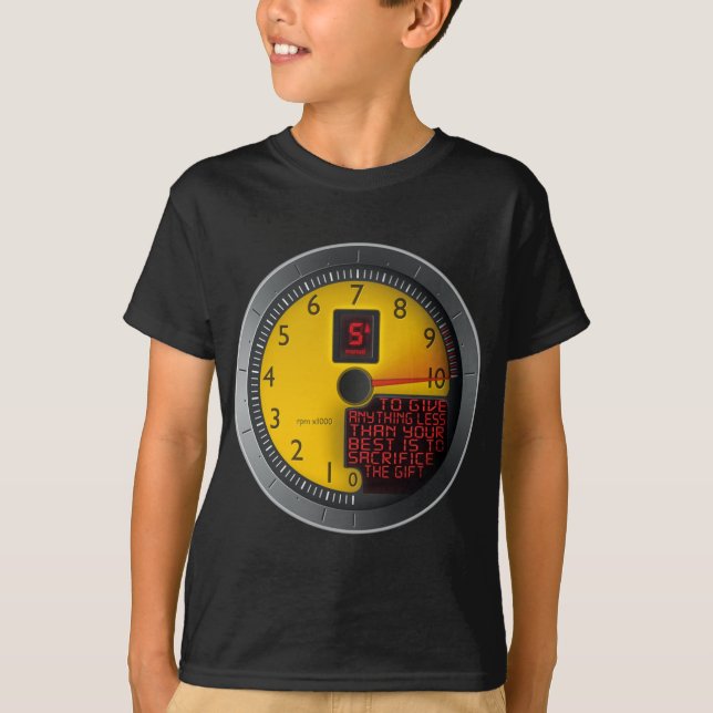 Alles kleiner als Ihr Bestes T-Shirt (Vorderseite)