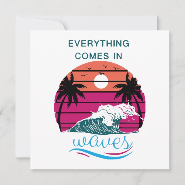 Alles kommt in Waves (Vorderseite)
