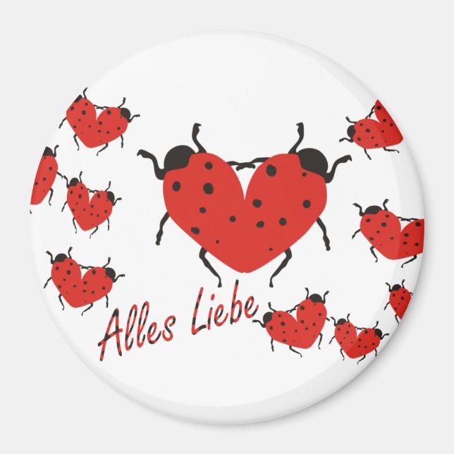 Alles Liebe Magnet (Vorne)