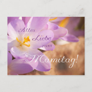 Alles Liebe zum Mamitag! Postkarte