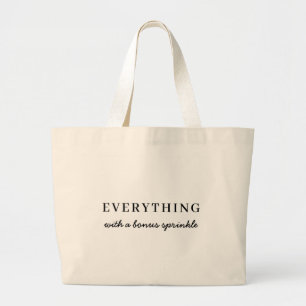 Alles Moderne Minimalistische Stylische Design Jumbo Stoffbeutel