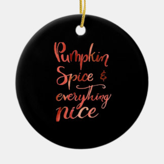 Alles Nice Pumpkin Funny Herbst Keramik Ornament