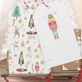 Alles Nutcracker Weihnachten Geschenkanhänger