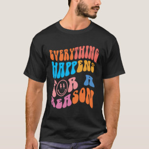 Alles passiert für einen farbenfrohen und trendige T-Shirt