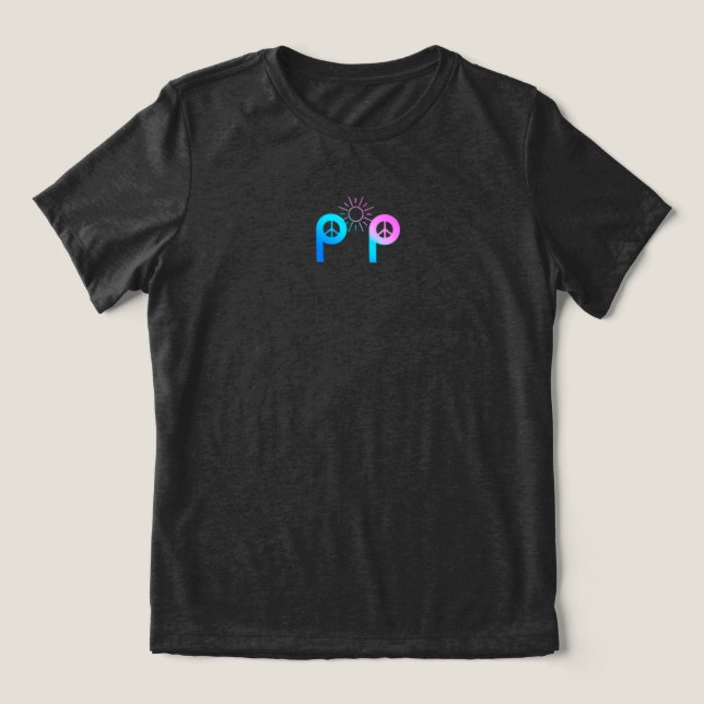 Alles Pickle Frieden Tri-Blend Shirt (Design Vorderseite)
