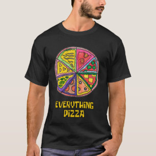 Alles Pizza Kunstwerk von Kareem T-Shirt