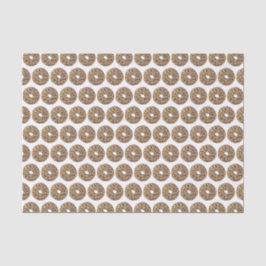 Alles Poppy Sesam Seed Bagel Frühstück Essen Seidenpapier