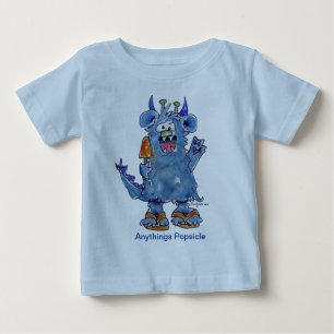 Alles Popsights Funny Monster Baby T Shirt