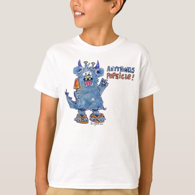 Alles Popsights Funny Monster T Shirt (Vorderseite)