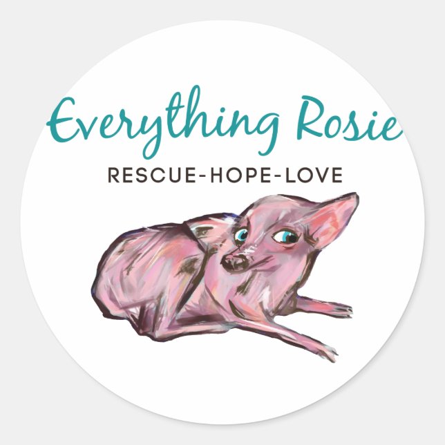 Alles Rosie Stickers (Vorderseite)