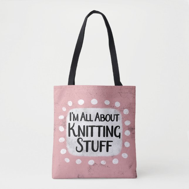 Alles rund um das Knittern von Stuff Tote Bag (Vorderseite)
