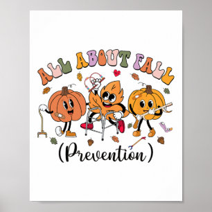 Alles rund um die Herbstprävention Erntedank Fall Poster