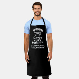Alles schmeckt besser, wenn Großvater es grillt Schürze
