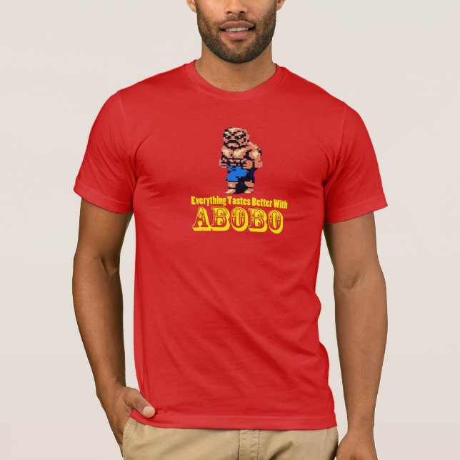 Alles schmeckt mit Abobo besser! T-Shirt (Vorderseite)