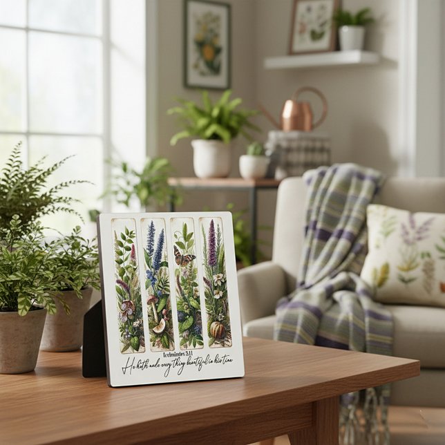 Alles Schöne in Seiner Zeit botanisch Fotoplatte (Von Creator hochgeladen)