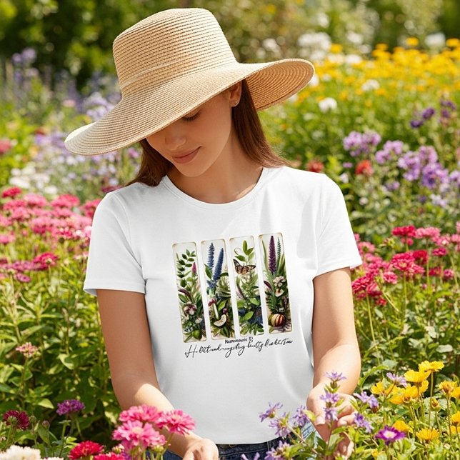 Alles Schöne in Seiner Zeit botanisch T-Shirt (Von Creator hochgeladen)