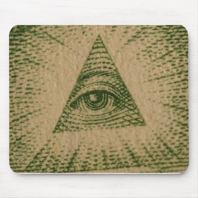 alles sehende Auge Mousepad (Vorne)