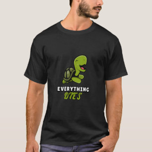 Alles stirbt an existenziellem Nihilismus-Design T-Shirt