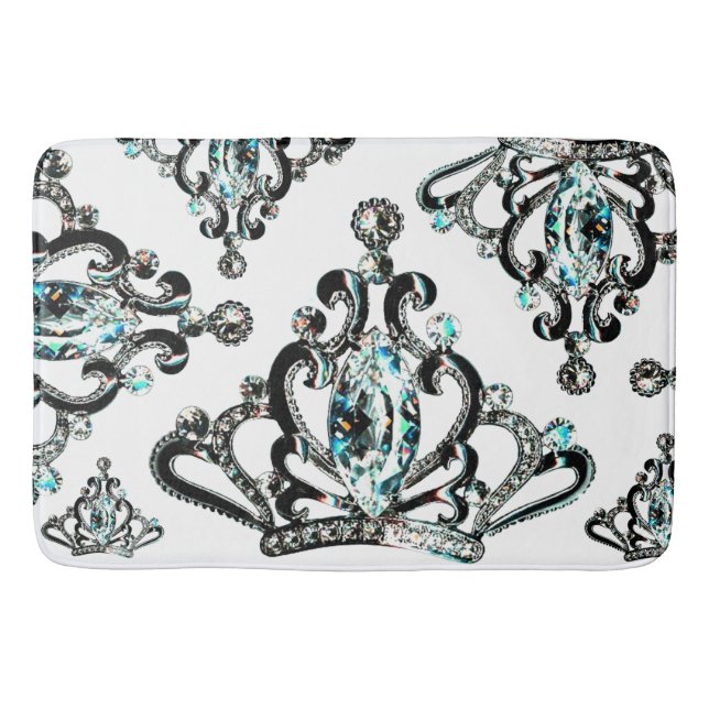 "Alles Tiara" Badezimmer Matte (Vorderseite)