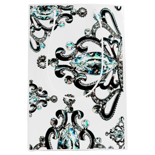 "Alles Tiara" Mittlere Geschenktüte (Vorderseite)