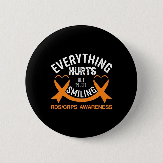 Alles tut weh, dass ich immer noch lächle - Rsd Cr Button (Vorderseite)
