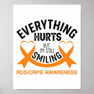 Alles tut weh, dass ich immer noch lächle - Rsd Cr Poster