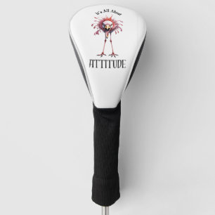 Alles über Attitude Funny Flamingo Golf Headcover