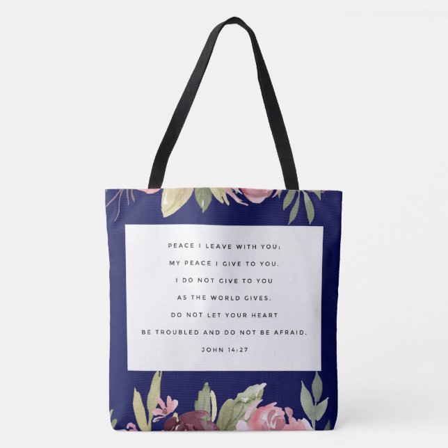 Alles über Christliche Scriptdesign Tote Bag (Vorderseite)