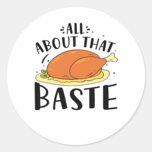 Alles über das Baste Design für den Erntedank Tag Runder Aufkleber