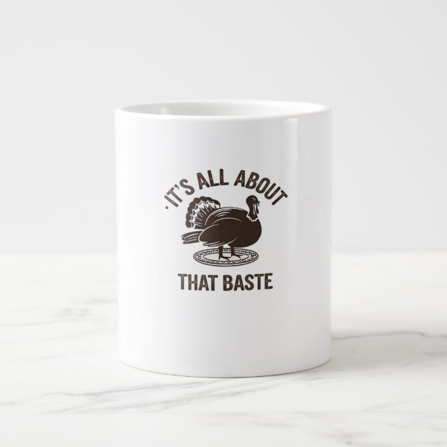 Alles über den Baste Christmas Trendy Jumbo-Tasse (Vorderseite)