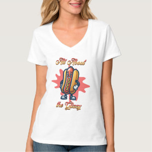 Alles über den Glizzy   Funny Hot Hunde Humor T-Shirt