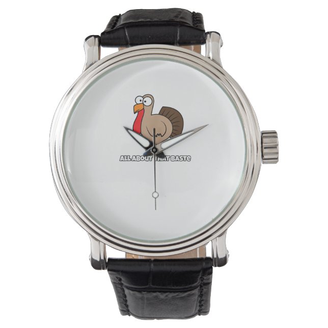 Alles über die Baste Funny für Erntedank Armbanduhr (Vorderseite)