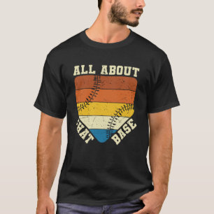 Alles über diese Basis Schönes Baseball-Design T-Shirt
