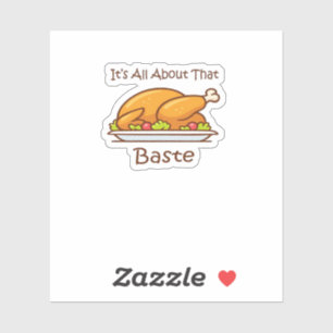 Alles über diese Baste (Erntedank) Trendy Aufkleber