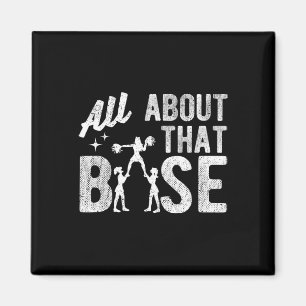 Alles über diese Se - Lustiger Cheerleading-Spruch Magnet