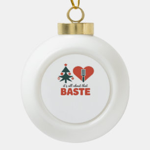 Alles über diesen Baste Christmas Classic Keramik Kugel-Ornament