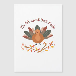 Alles über diesen Faultier-Braten Klassischer Whim Magnetkarte