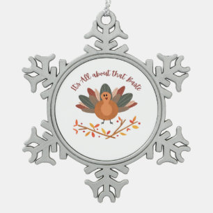 Alles über diesen klassischen Latten Schneeflocken Zinn-Ornament