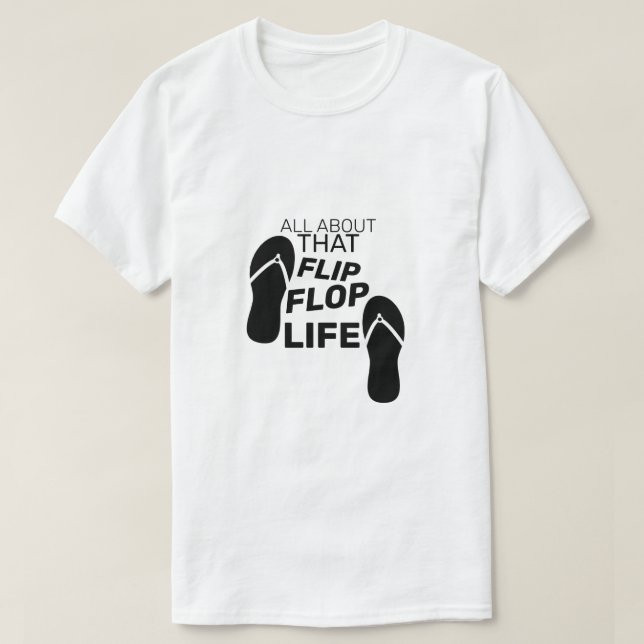 Alles über dieses Gedreht Flop Life T-Shirt (Design vorne)